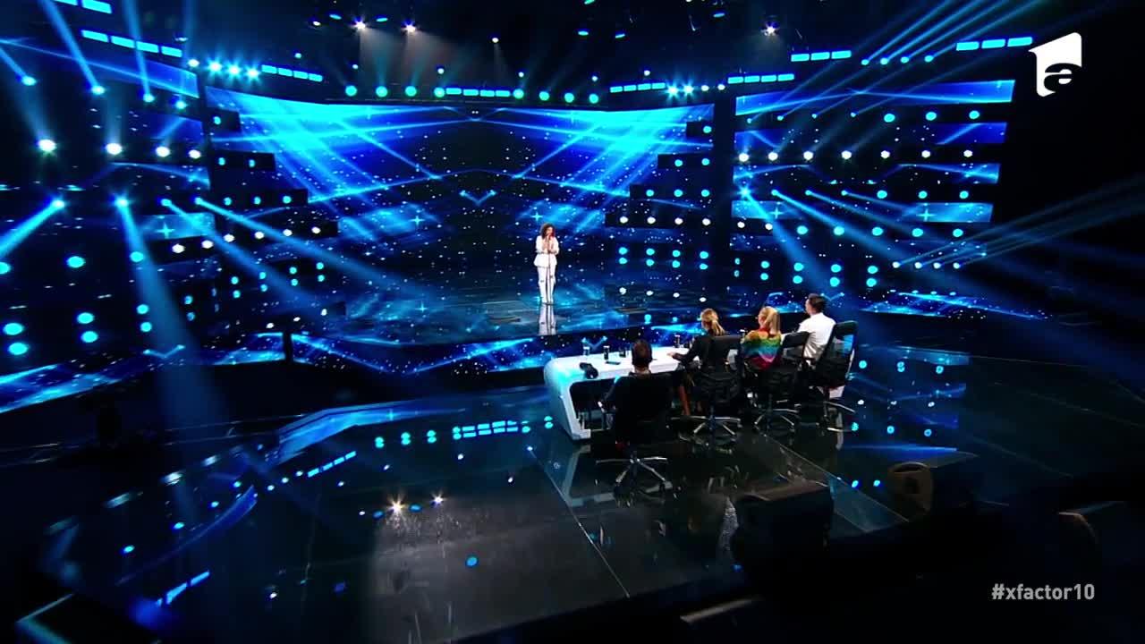 X Factor 2021, 24 septembrie. Yarina Cozma, interpretarea originală a piesei „Săracă inima mea” cu care a emoționat juriul