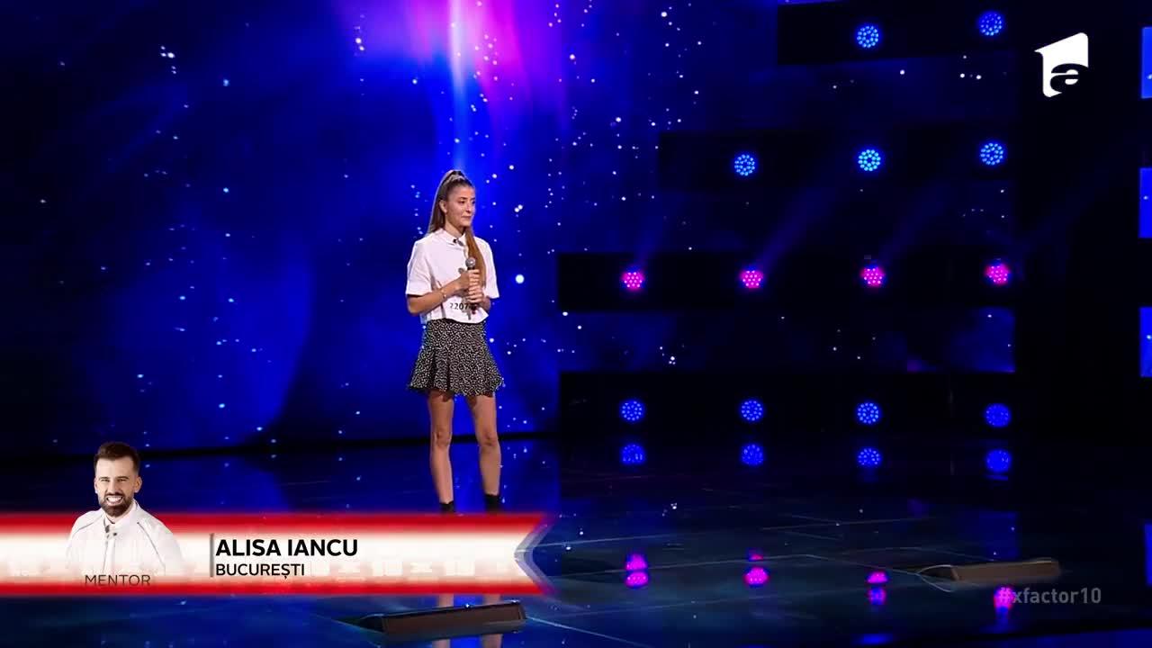 X Factor 2021, 1 octombrie. Alisa Iancu a fost pe placul juriului cu interpretarea melodiei Skinny Love: ”Văzut, plăcut, votat”
