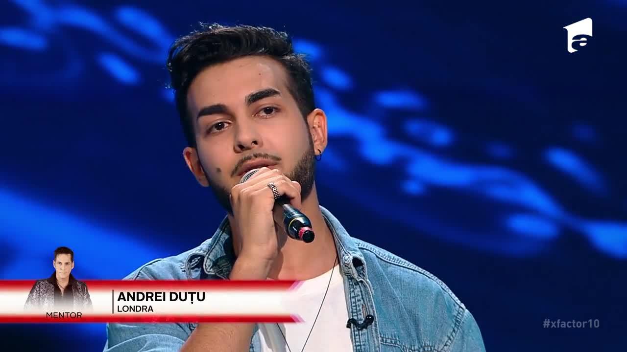X Factor 2021, 1 octombrie. Andrei Duțu a cucerit juriul cu intepretarea piesei All I Want de la Kodaline: Nu a cântat nimeni așa