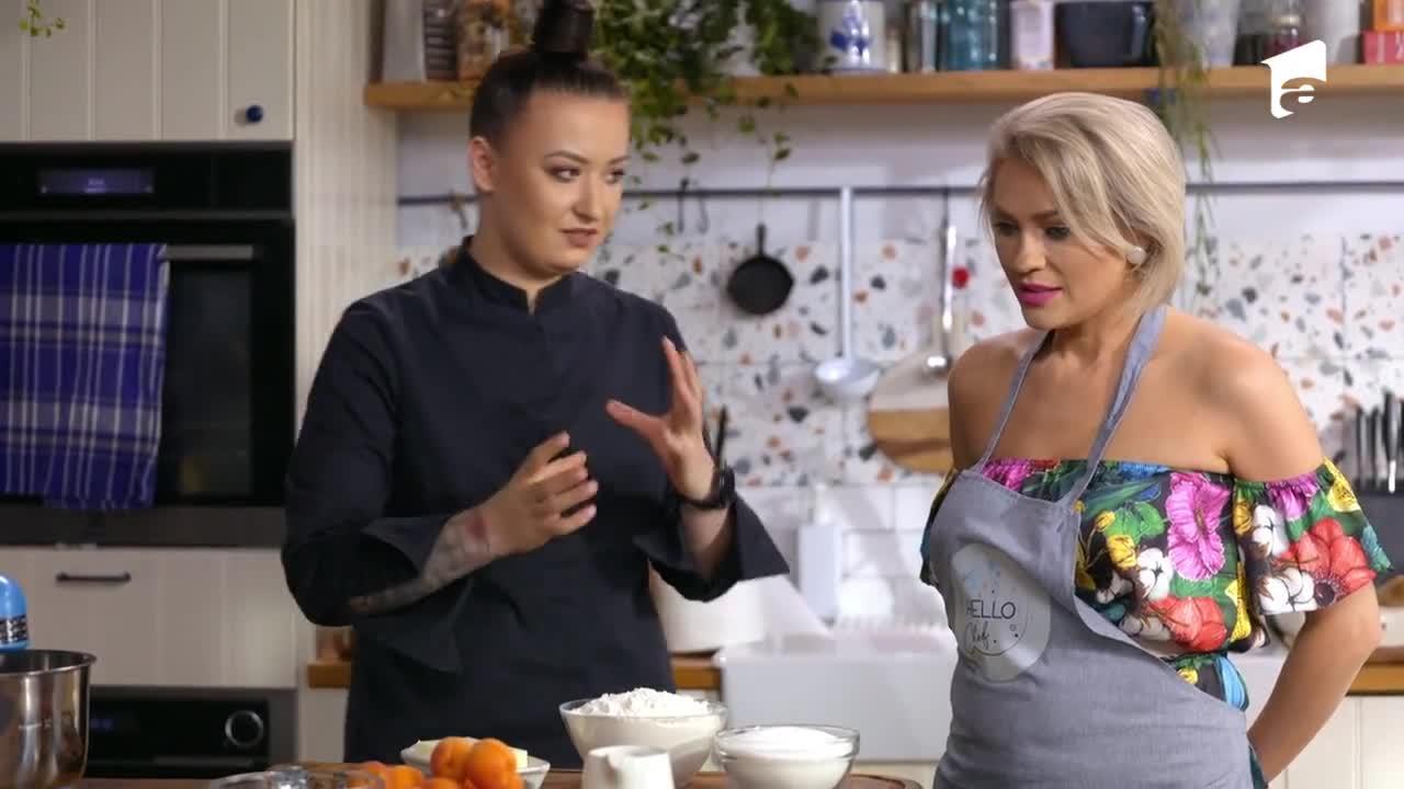 Hello Chef, sezon 2, episod 8. Rețeta de tartă cu cremă de fistic à la Chef Roxana Blenche. Ingrediente și mod de preparare