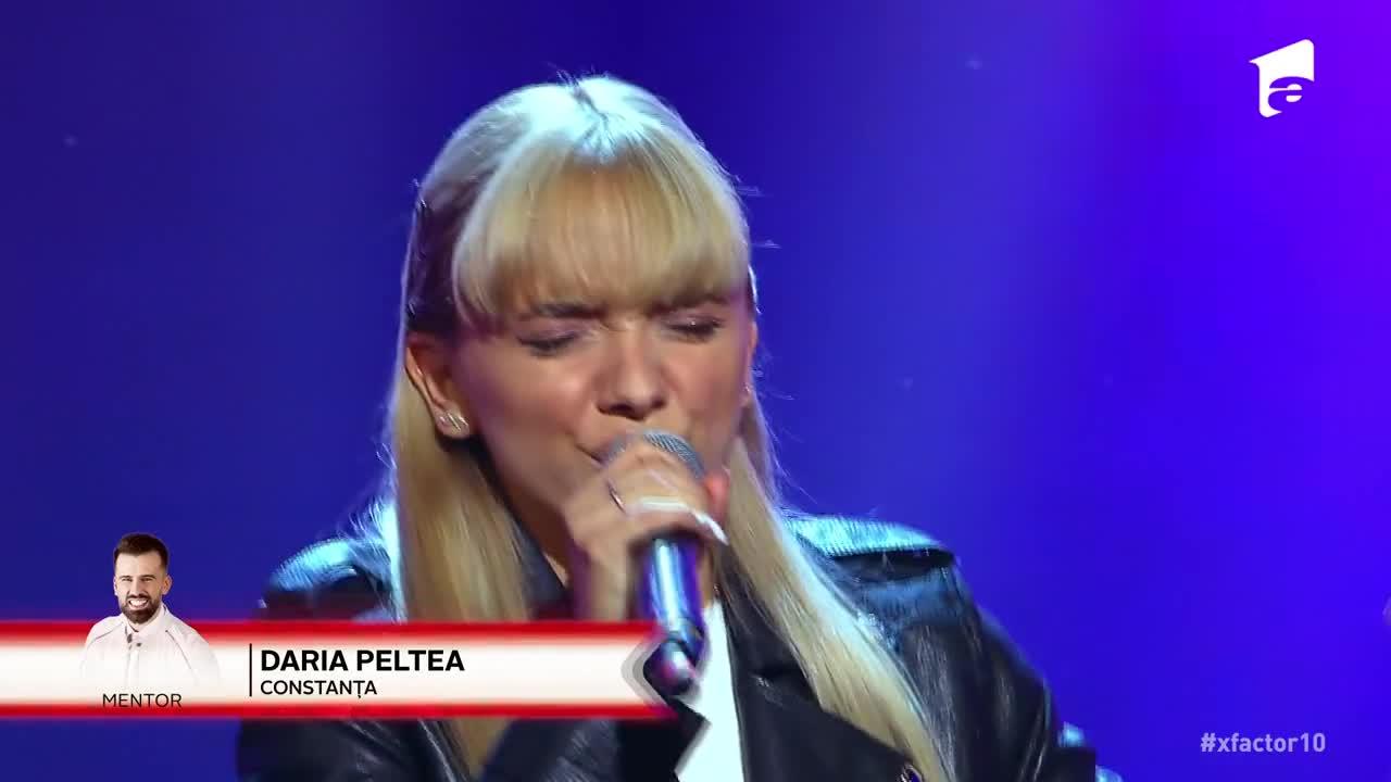 X Factor 2021, 12 noiembrie. Daria Peltea a avut curajul să cânte o melodie „prea grea”: Emotions. „S-a luminat televizorul”