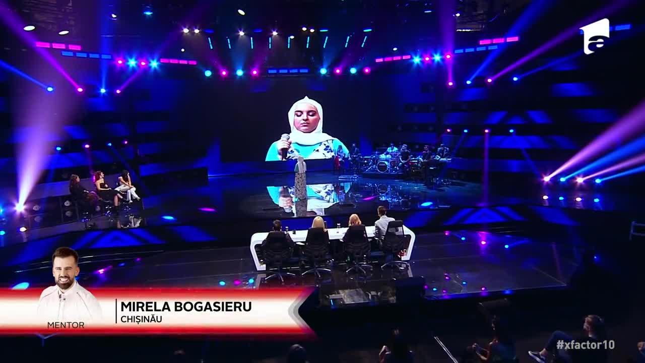 X Factor 2021, 12 noiembrie. Mirela Bogasieru a interpretat 