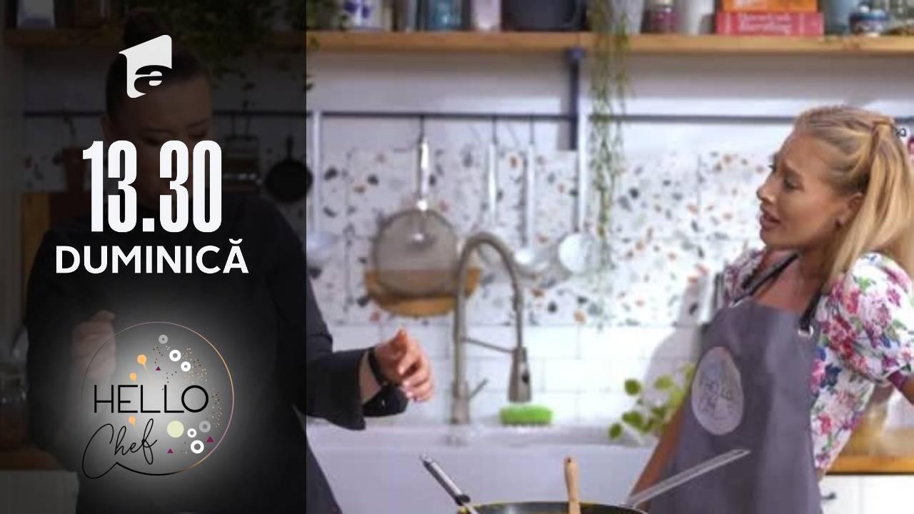 Hello Chef, sezon 2, episod 13. Supă cu fructe de mare à la Chef Roxana Blenche. Ingrediente și mod de preparare