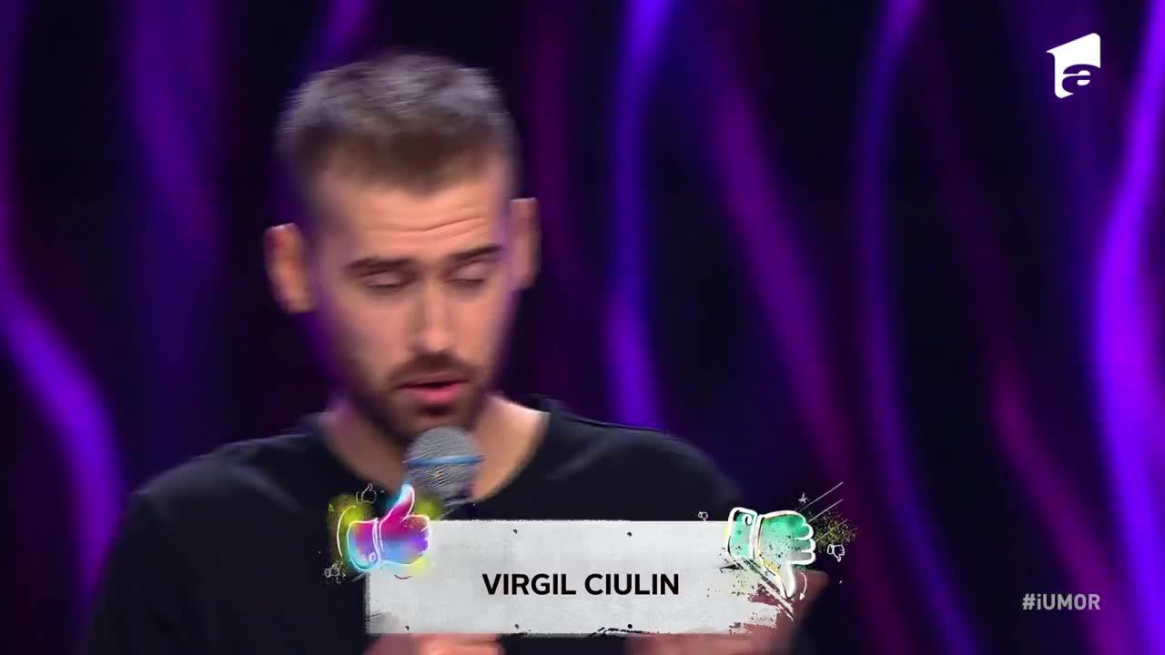iUmor, 5 decembrie 2021. Virgil Ciulin l-a impresionat pe Mihai Bendeac cu momentul său de stand-up: „E cu putință să câștigi”