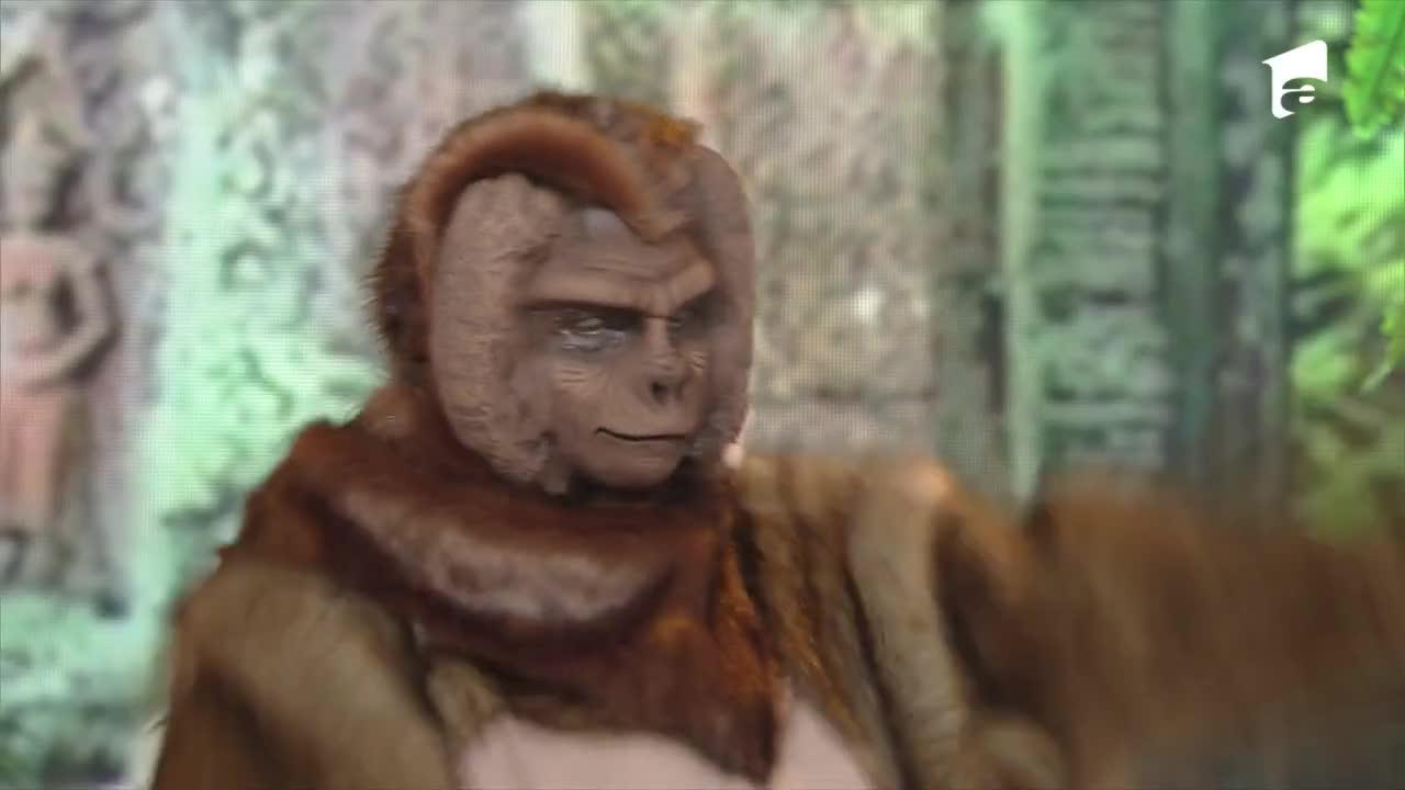 Cine a fost Regele Maimuțelor, masca imposibil de la ghicit, la Revelionul Starurilor 2022. Dan Negru: 