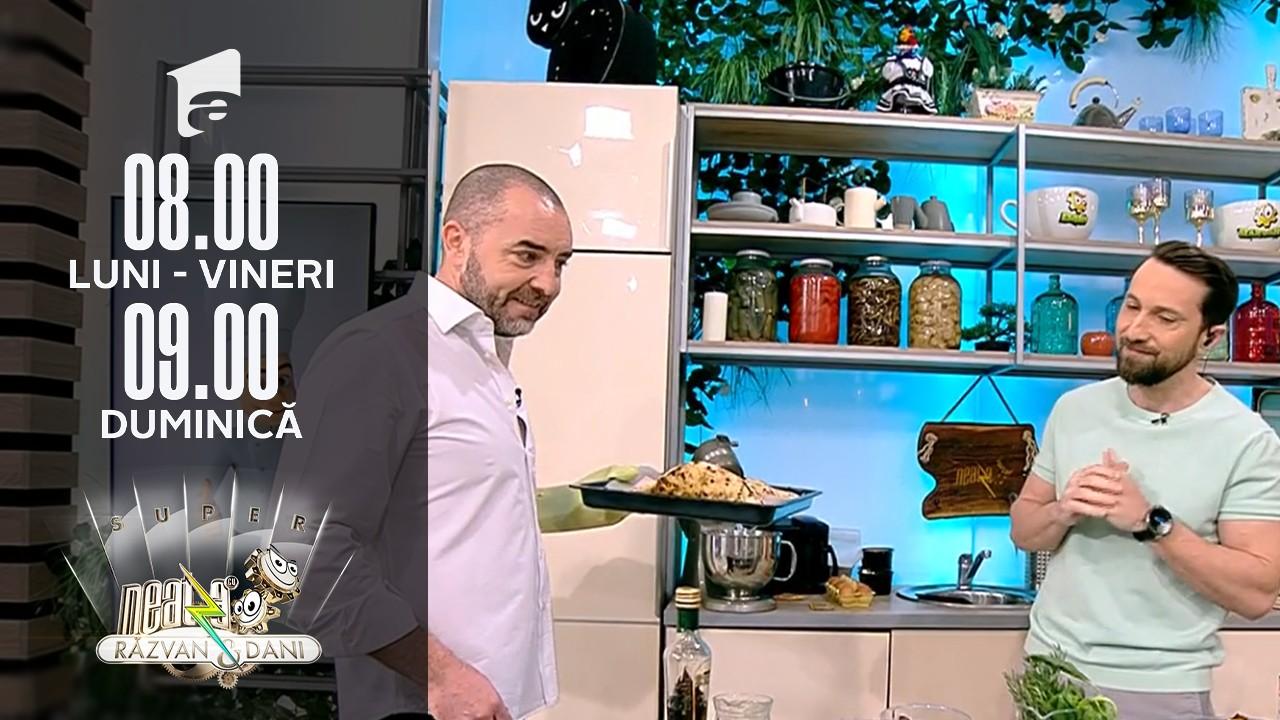 Supă cremă de dovleac copt cu creveți, preparată de Chef Radu Darie la Super Neatza, 17 ianuarie 2022