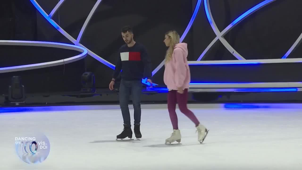Dancing on Ice - Vis în doi 2022. Oase, îngenuncheat de durere la antrenamente. Ce s-a întâmplat cu concurentul