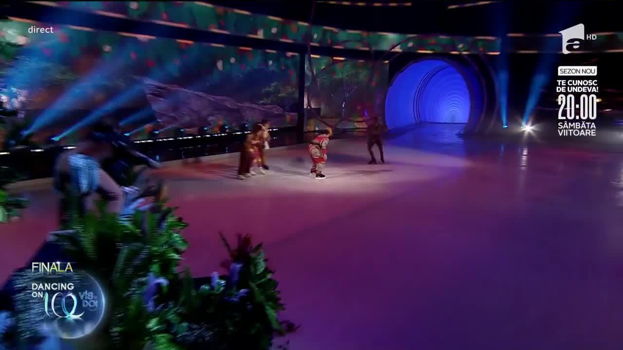Finala Dancing on Ice - Vis în doi, 23 aprilie 2022. Cum au dansat Oase și Andreea Ureche într-un musical de excepție