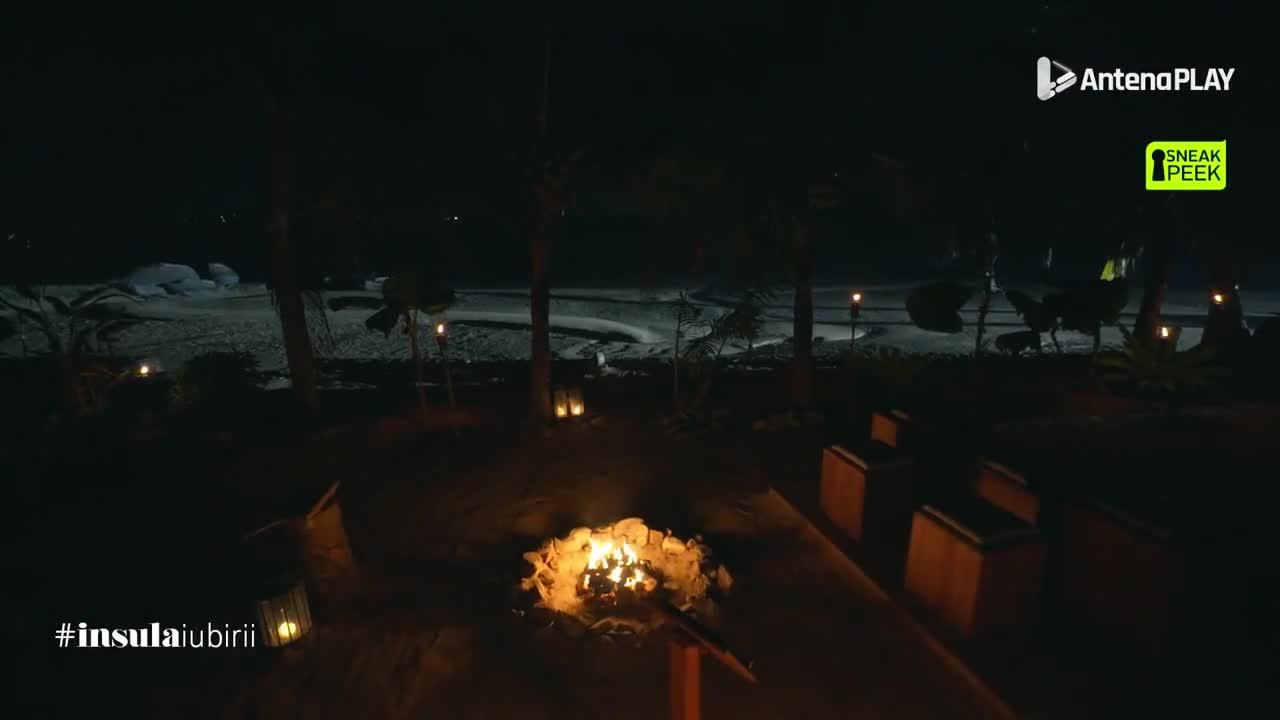 Insula iubirii sezonul 6. Sneak Peek, primele imagini de la primul bonfire! Ce veste primesc băieții la ceremonia focului