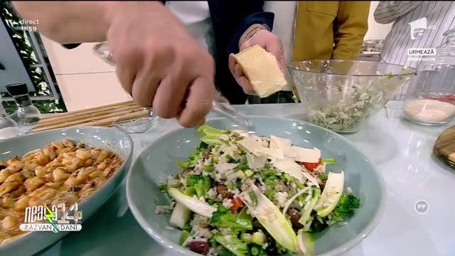 Salată de orez cu ton și legume. Rețeta lui chef Nicolai Tand la Super Neatza, 3 mai 2022