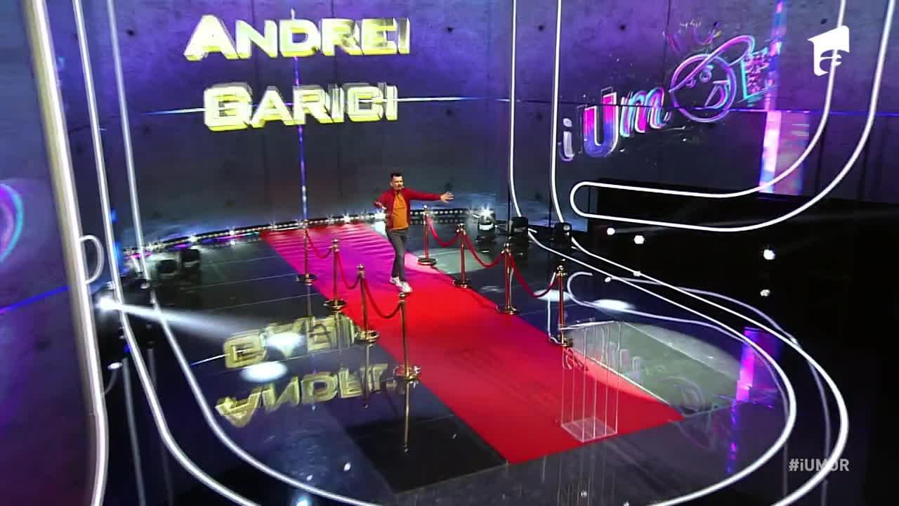 iUmor sezonul 12, 8 mai 2022. Andrei Garici, roast-ul care i-a făcut pe jurați să îl „ia la palme”. „Dă și tu că n-a fost destul”