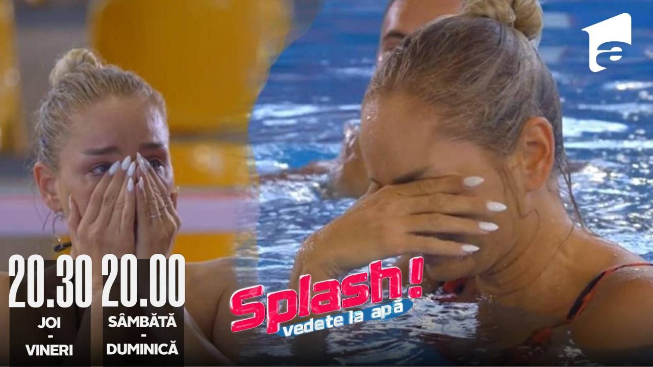 Splash! Vedete la apă, episodul 2 din 12 august 2022. Maria Constantin, în lacrimi și cu atac de panică. Ce a pățit