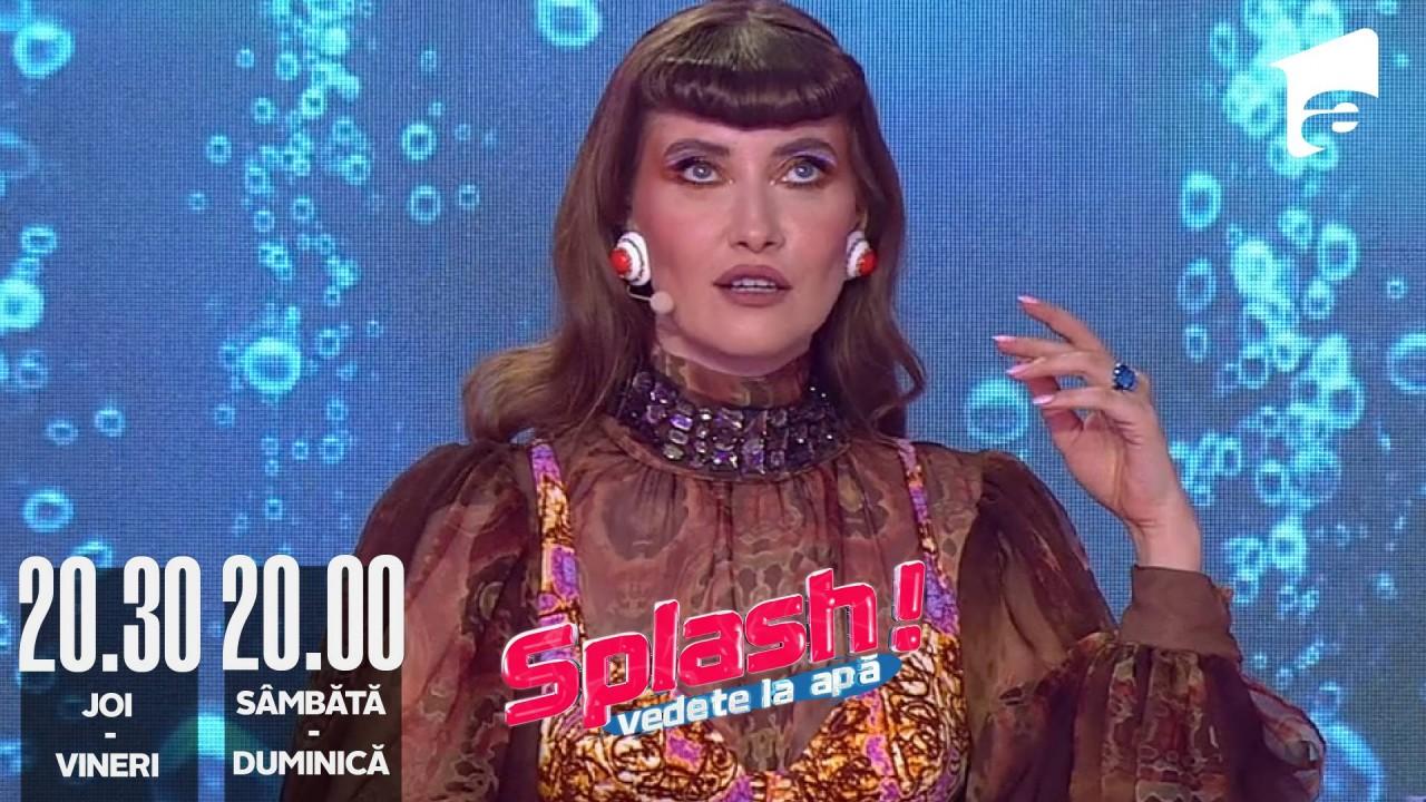 Splash! Vedete la apă, episodul 3 din 13 august 2022. Monica Bîrlădeanu, Iulia Albu și Ramona Olaru au avut ținute spectaculoase