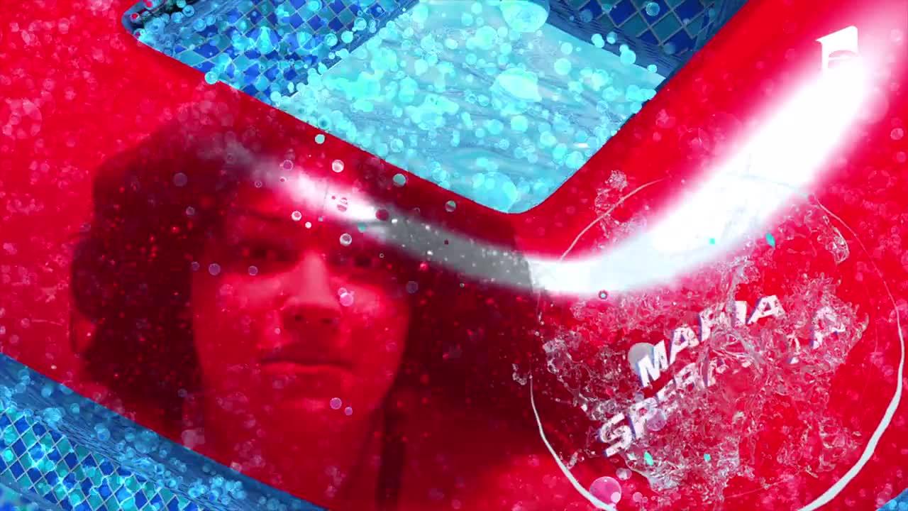 Splash! Vedete la apă, episodul 7 din 20 august 2022.  Monica Bârlădeanu, apariție impresionantă într-o rochie cu decolteu în V