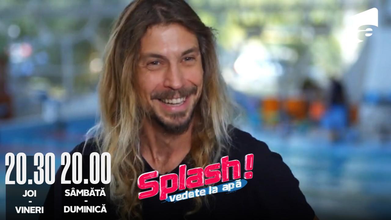 Splash! Vedete la apă, episodul 9 din 26 august 2022. Cine este Tiberiu Balica, bărbatul care a cucerit prin apariție și muncă