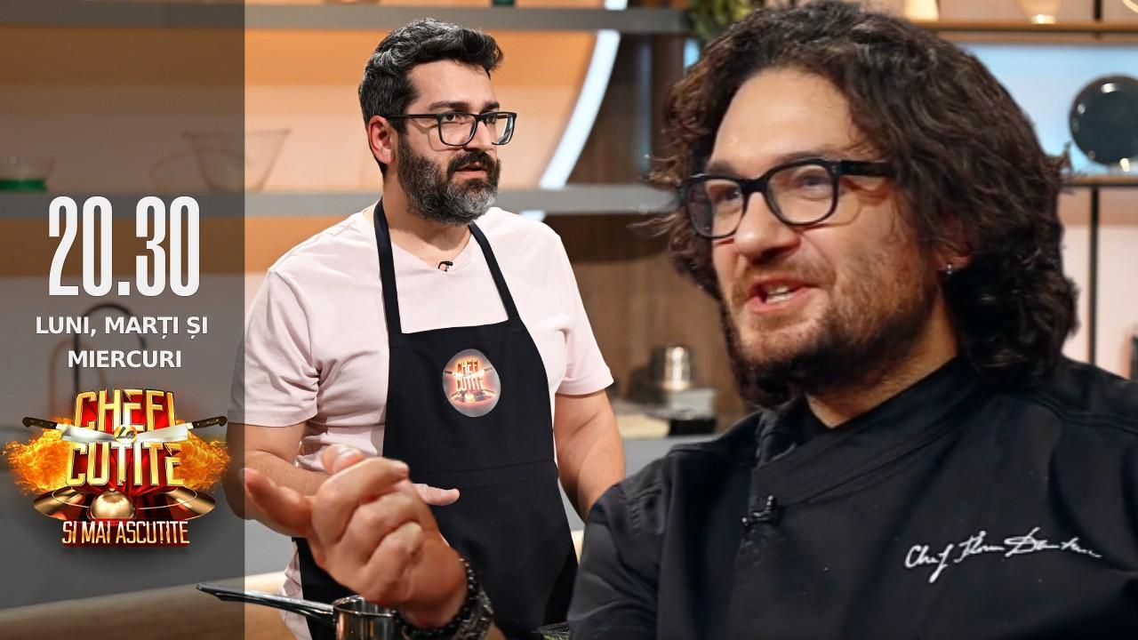 Chefi la cuțite, 12 septembrie 2022. Robert Candoi s-a întors pentru a zecea oară la show-ul culinar. Ce verdict a primit