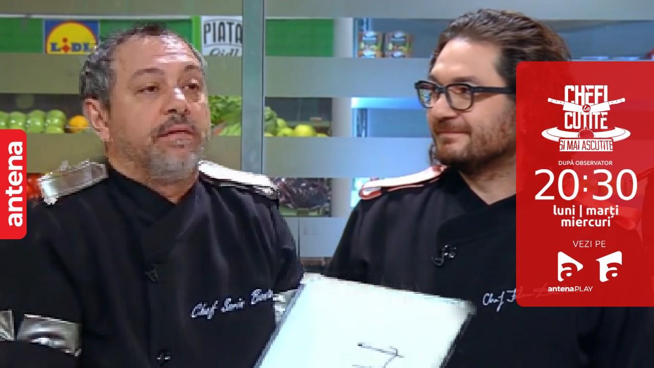 Chefi la cuțite, 2 noiembrie 2022. Chef Sorin Bontea și chef Cătălin Scărlătescu, ceartă în bucătărie. Ce s-a întâmplat în platou