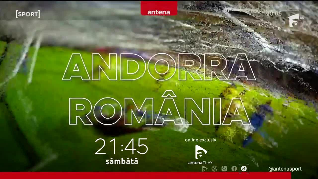 Tricolorii vor juca într-un echipament nou! Andorra - România se vede live pe Antena 1 și AntenaPLAY, sâmbătă, ora 21:45
