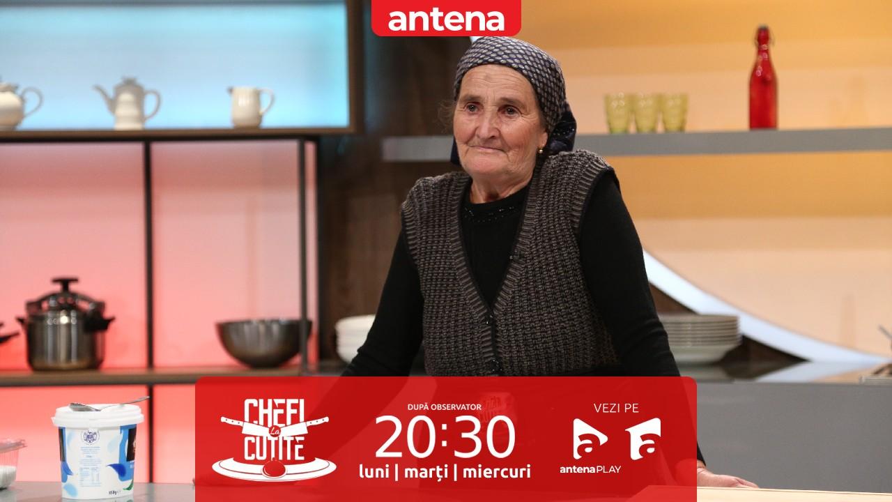 Chefi la cuțite, 24 aprilie 2023. Bunica Gherghina Bereghianu face senzație pe TikTok cu rețetele ei. Ce a dezvăluit chefilor