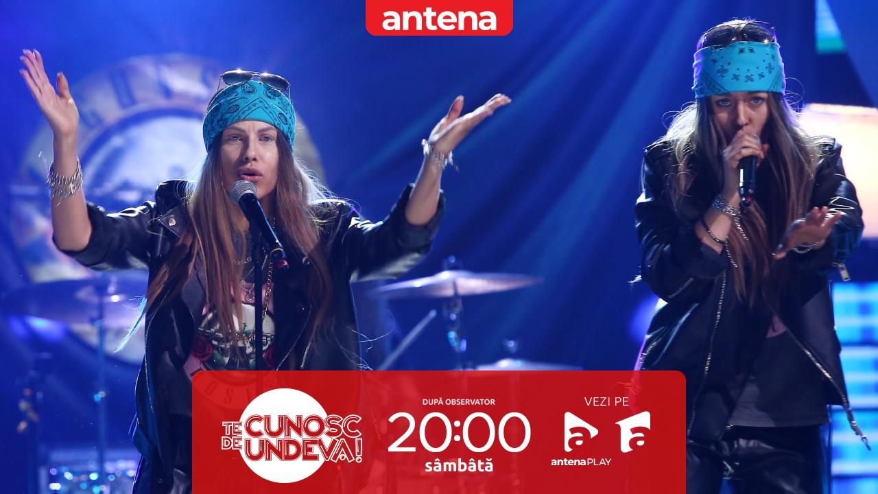 Te cunosc de undeva! 6 mai 2023. Amna și Misha, regal rock marca Guns N' Roses. Cum a arătat transformarea lor impresionantă
