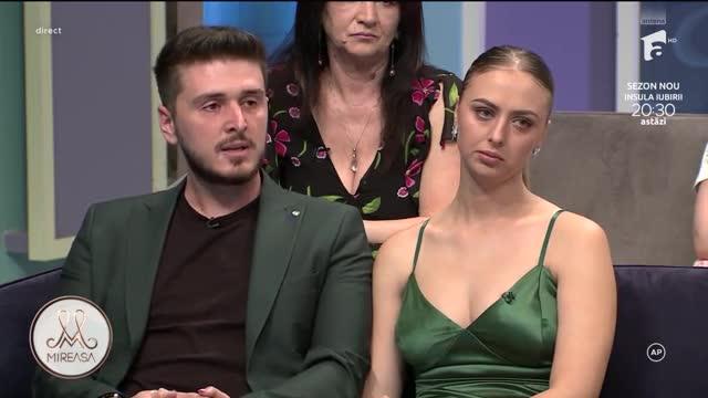 Mireasa sezon 7, 30 iunie 2023. Daiana, în lacrimi, după o discuție cu mama ei. De ce au lipsit Vlad și Cătălina din gală