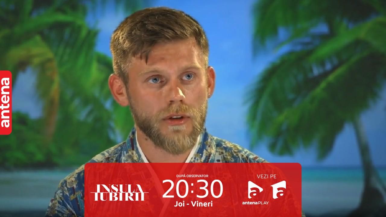 Insula Iubirii, 3 august 2023. Răzvan Kovacs a dat buzna în camera Dariei Cuflic. Ce gest a făcut concurentul