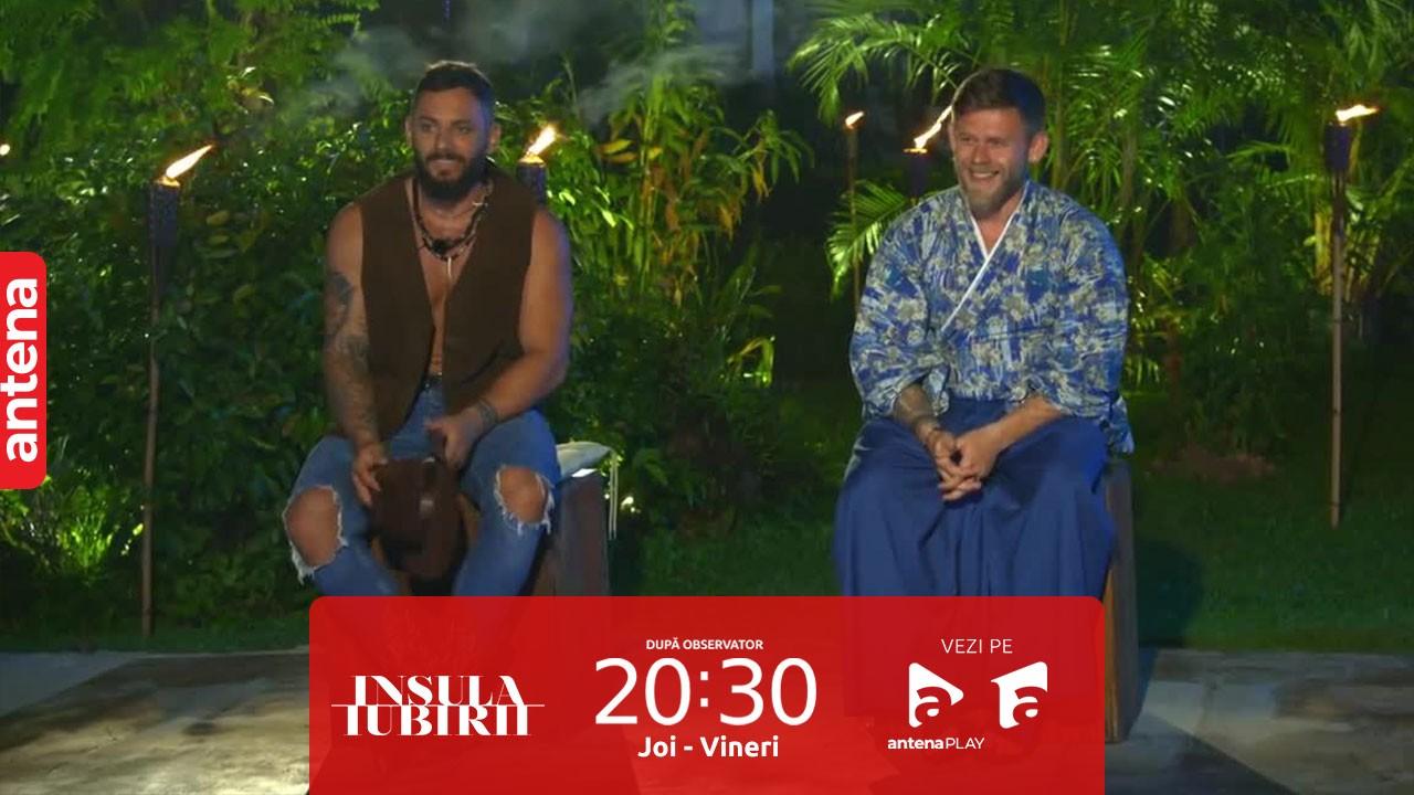 Insula Iubirii, 11 august 2023. Ce s-a întâmplat între Romeo Vasiloni și Răzvan Kovacs la bonfire. Au ieșit scântei