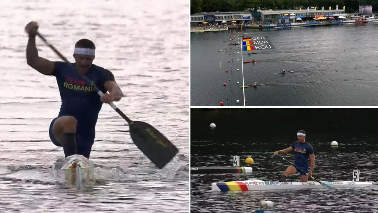 Cătălin Chirilă, aur la proba de C-500 m la Campionatele Mondiale de kaiac-canoe 2023! Finala a fost în AntenaPLAY | VIDEO