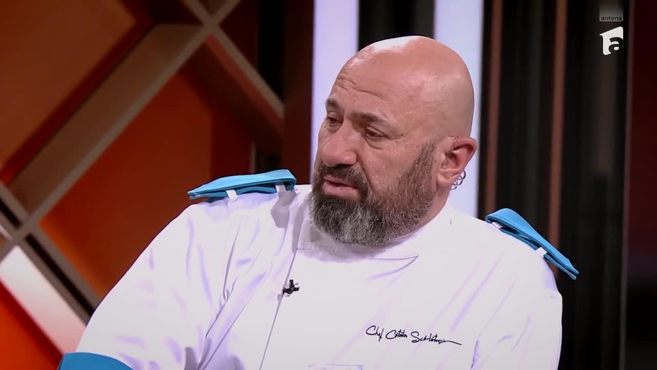 Chefi la cuțite, 8 octombrie 2023. Chef Cătălin Scărlătescu, surprins cu lacrimi în ochi la jurizare: „E prima data când…”
