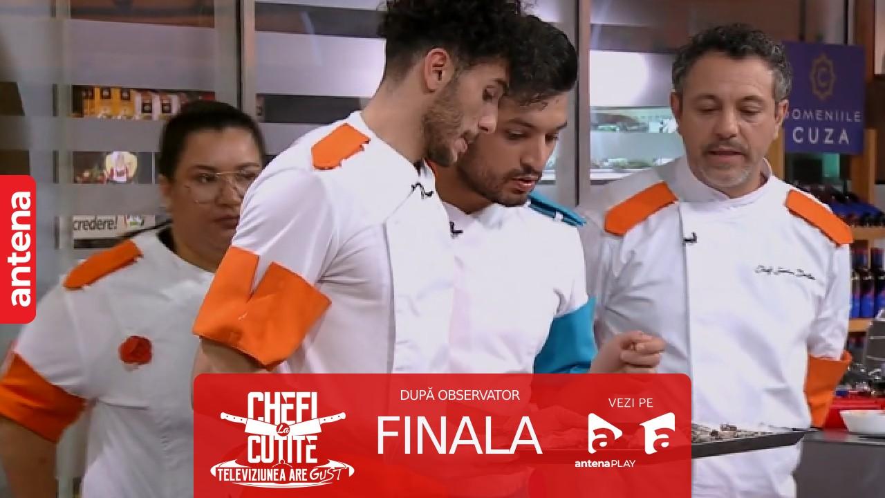 Finala sezonului 12 Chefi la cuțite. Ce s-a întâmplat când chefii au intrat în bucătărie. De ce a încremenit Mohannad Zaid