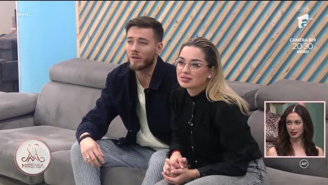 Mireasa sezonul 8, 17 noiembrie 2023. Cum au reacționat Ioana și Marius când au văzut comentariile negative de pe live-ul lor