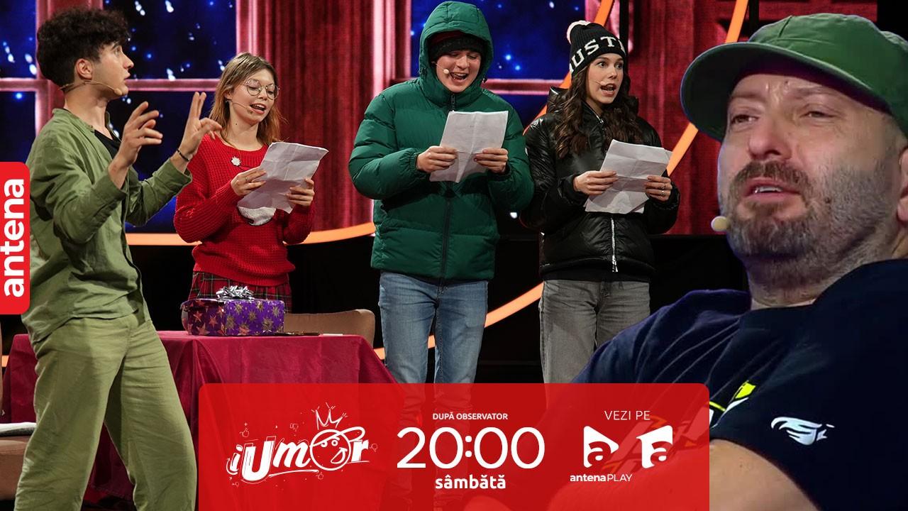 Finala iUmor, sezon 15, 30 decembrie. Ștefan Ene, scenetă inedită și colinde cu roast. Juriul a decis ce se întâmplă pe scenă