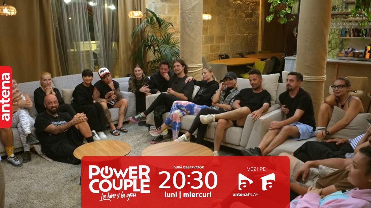 Power Couple România – La bine și la greu, 7 februarie 2024. Ce cuplu se află pe primul loc și cine sunt propuși spre eliminare