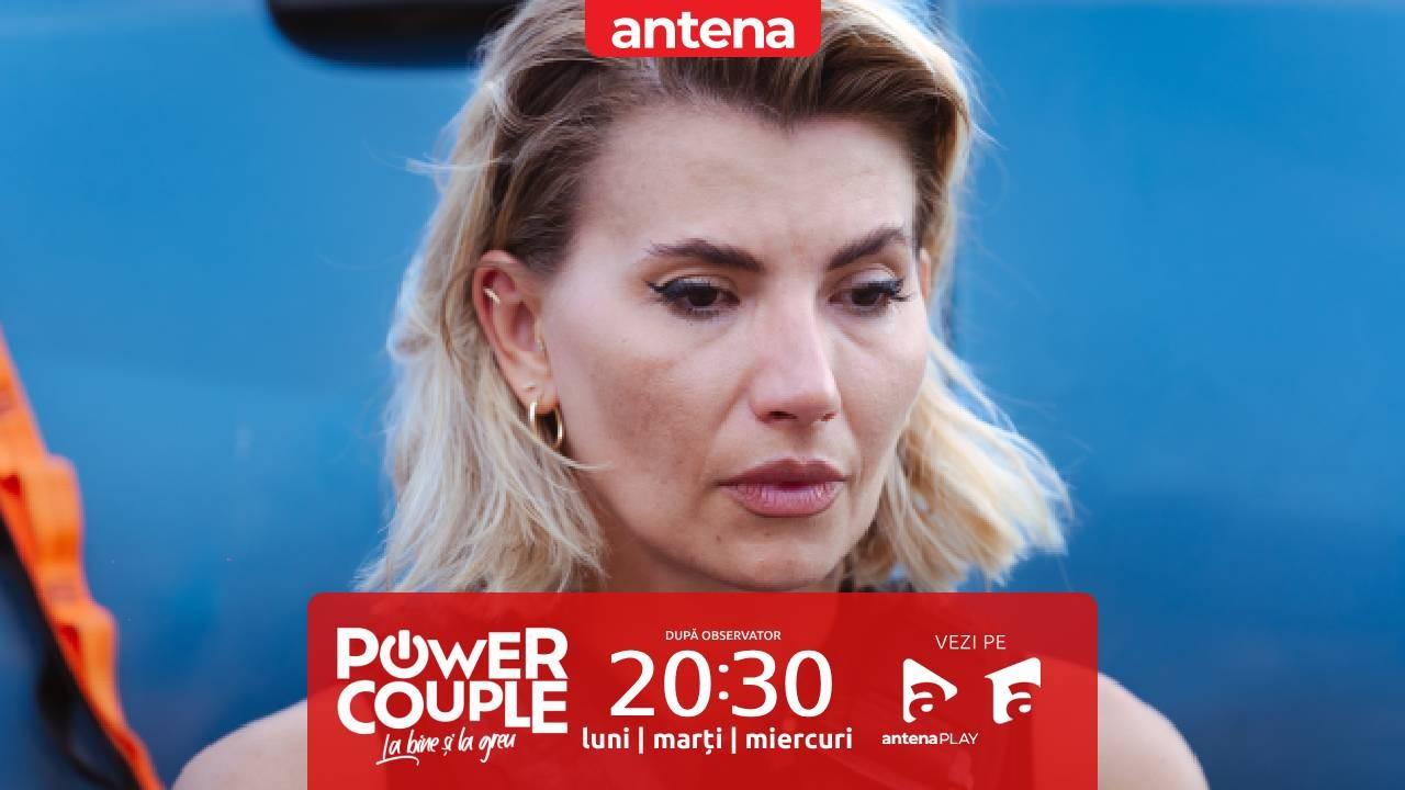 Power Couple România, 19 februarie 2024. Anamaria nu s-a mai putut controla și a răbufnit. Ce a zis Tudor în timp ce ea plângea