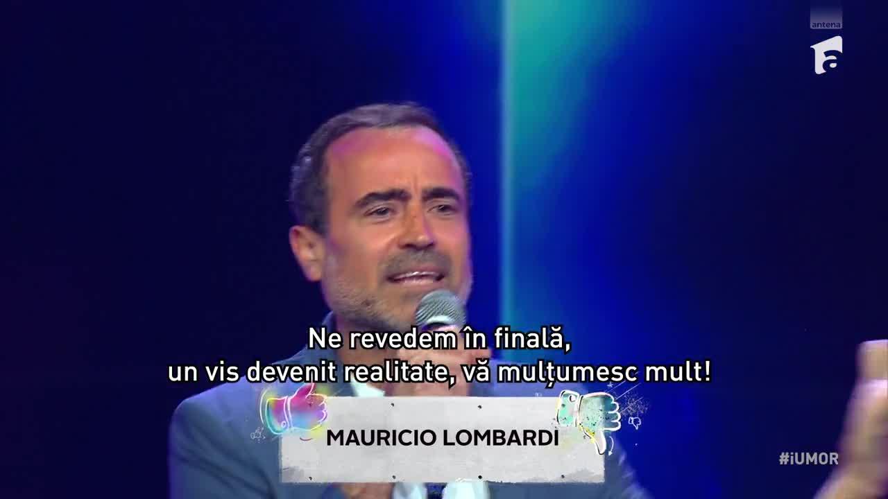 Finala iUmor sezonul 16, 26 mai 2024. Mauricio Lombardi își respectă promisiunea din semifinală. Delia: „Nu merg pe intuiție”