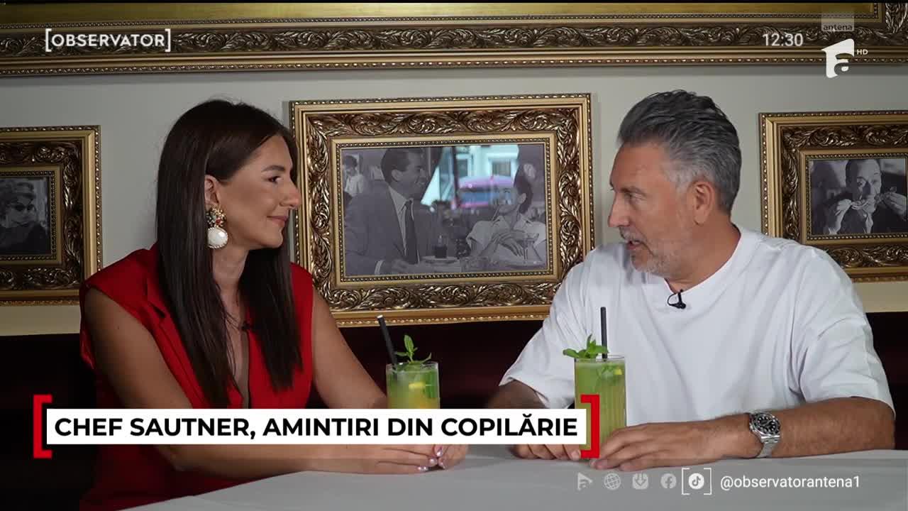 Chef Alexandru Sautner, interviu de suflet cu lacrimi în ochi. Ce detalii copleșitoare a scos la iveală despre mama lui