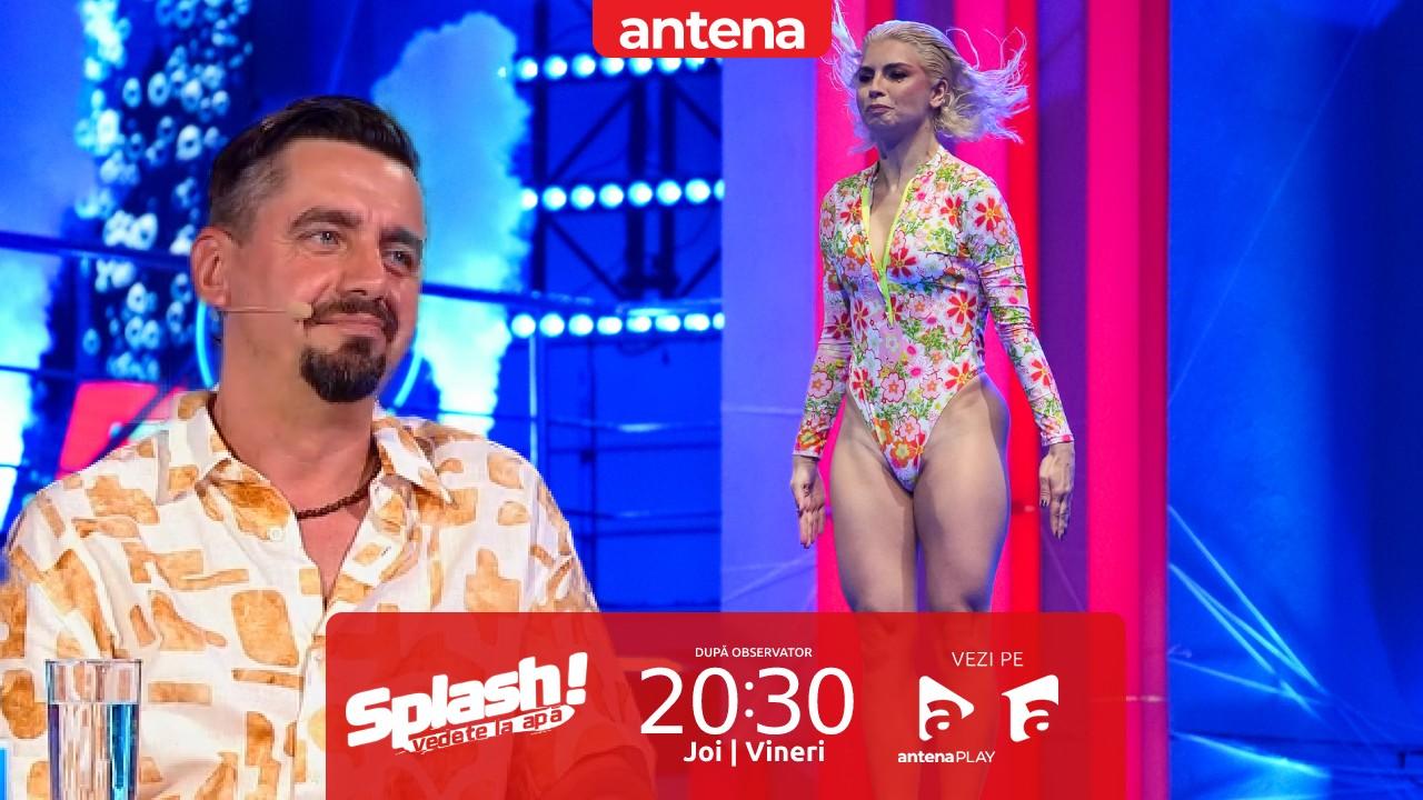 Splash! Vedete la apă sezon 6, 16 august 2024. Bianca Patrichi a impresionat cu adevărat jurații. Săritura ei a fost explozivă!