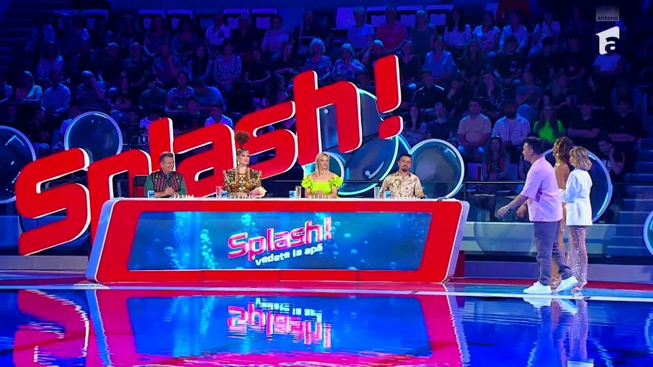 Splash! Vedete la apă, sezon 6, 23 august 2024. Răzvan Fodor le-a făcut roast juraților Splash! Vedete la apă. Ce reacție au avut