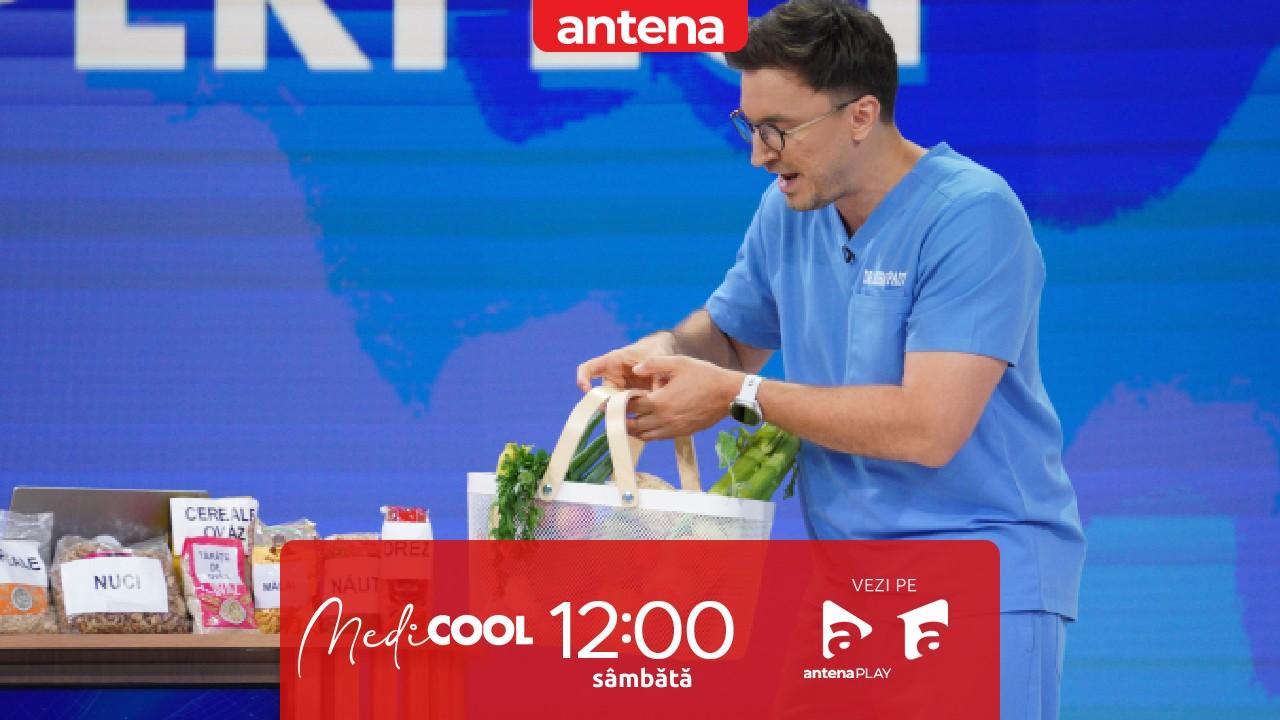 MediCOOL sezonul 7, 14 septembrie 2024. Ce trebuie să conțină coșul perfect pentru o alimentație sănătoasă