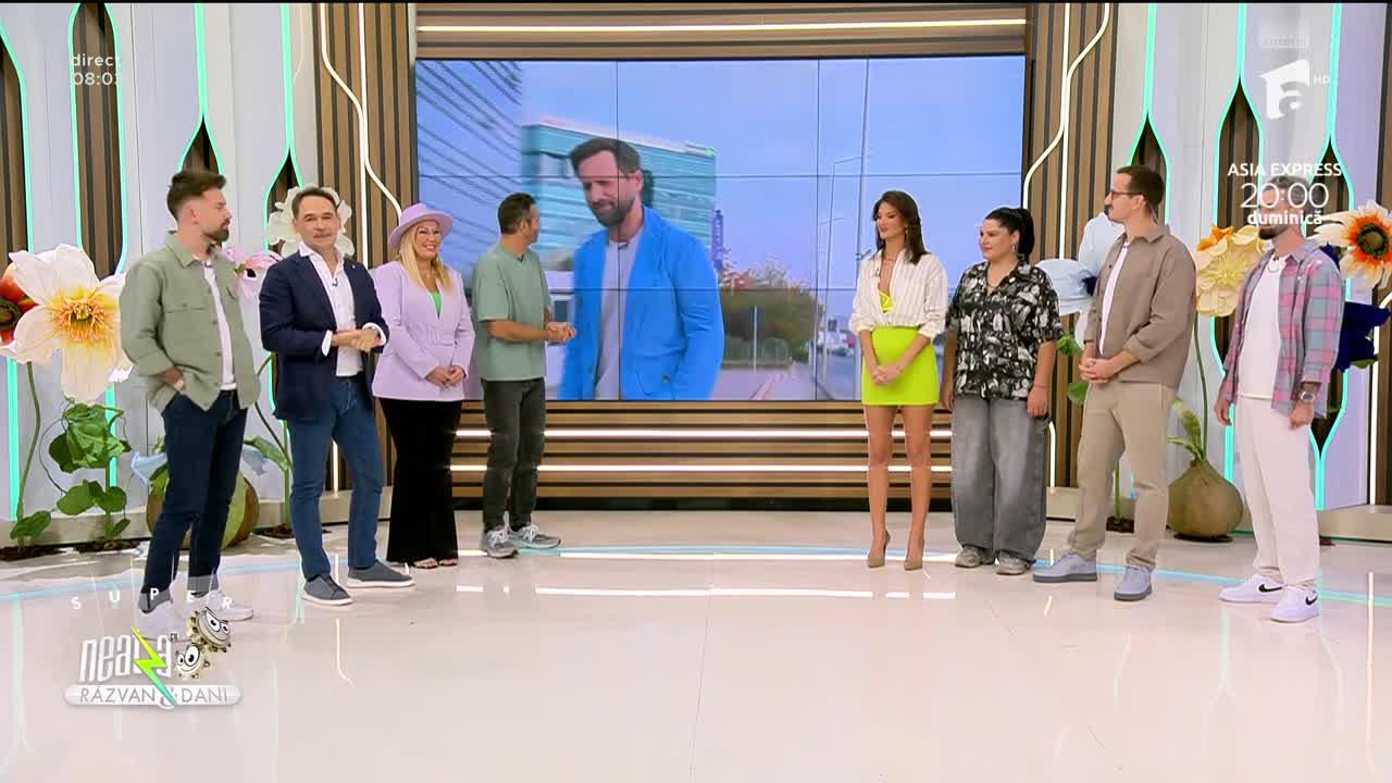 Cum a fost întâmpinat Dani Oțil la Neatza. Prezentatorul a revenit din Malta, unde a filmat Power Couple. Ce i-a spus Răzvan