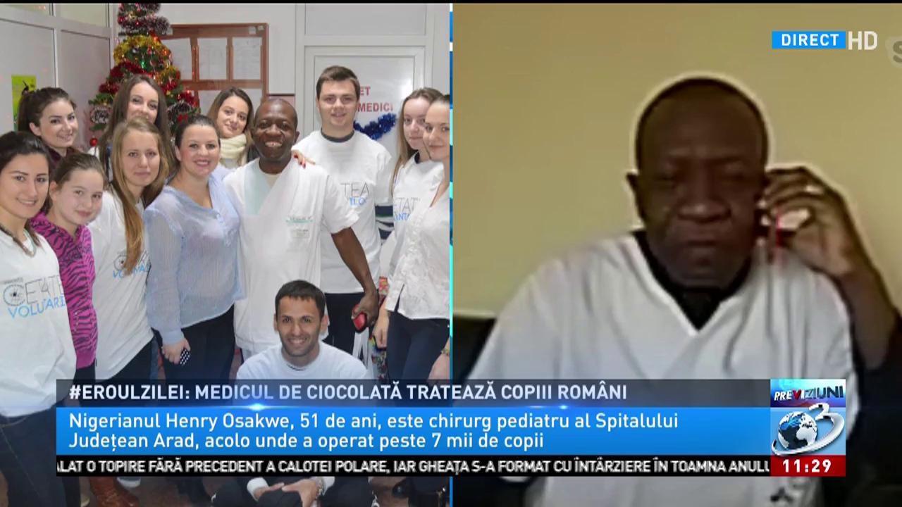 Povestea medicului de ciocolată care tratează copiii din România! 50.000 de pui de români au trecut prin cabinetul lui