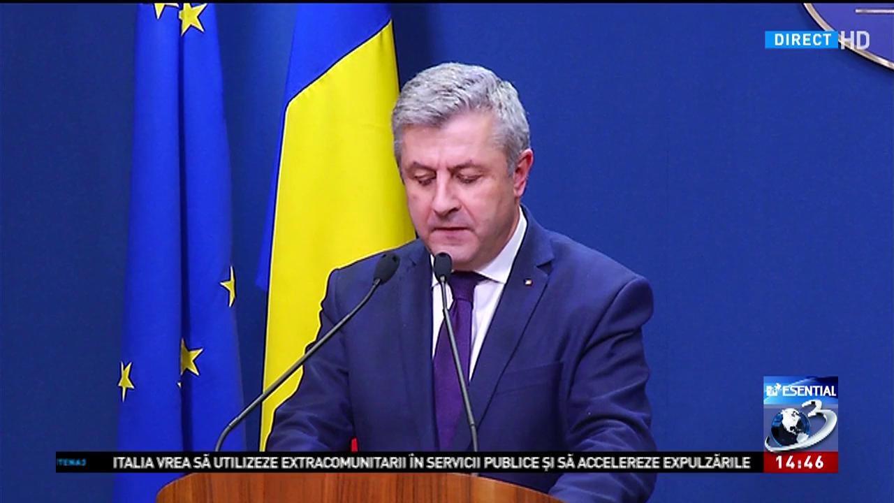 Florin Iordache a demisionat din funcția de ministru al Justiției
