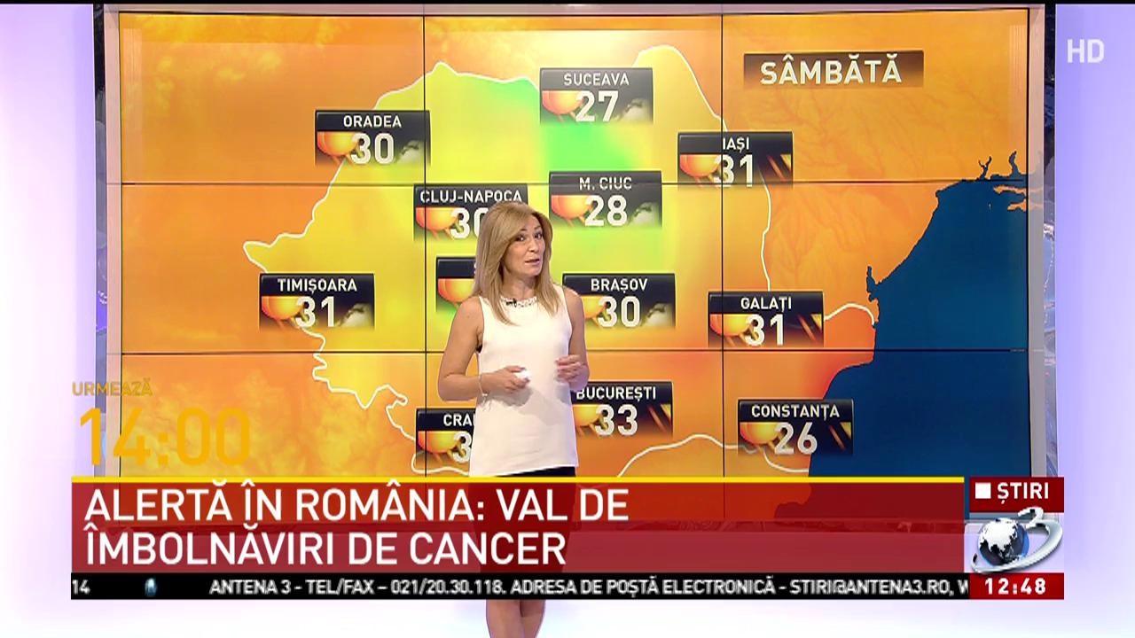 Vreme ca la sfârşit de iulie! Zonele din țară unde temperaturile vor urca până la 35 de grade Celsius