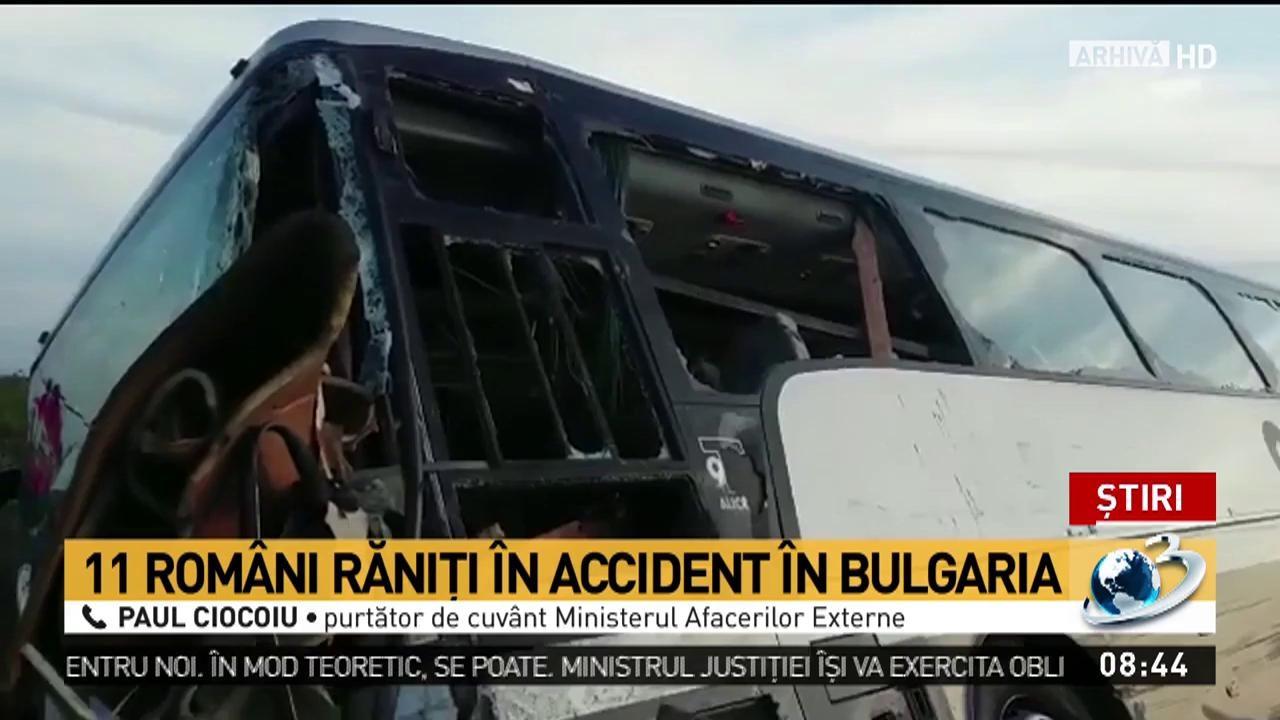 Accident GRAV! Un autocar plin cu români, tragedie în Bulgaria: 