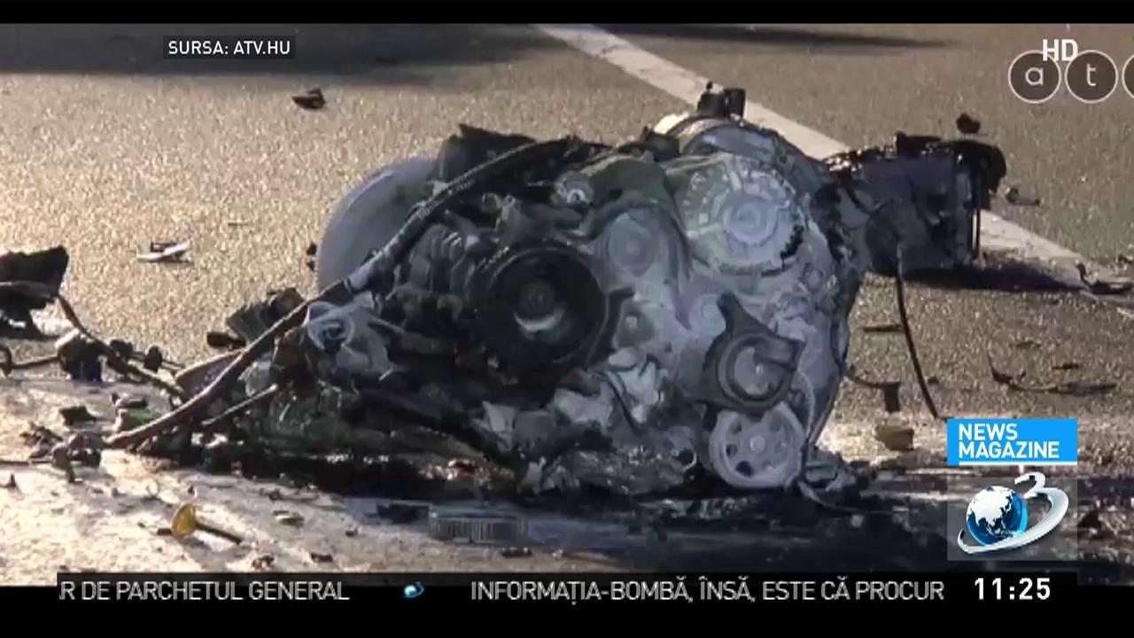 Accident CUMPLIT în Ungaria! Doi români au murit și alți trei sunt răniți! Ce s-a întâmplat (VIDEO)