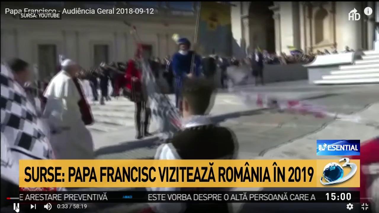 Surse: Papa Francisc vizitează România în mai 2019. Unde va ține o slujbă în București!
