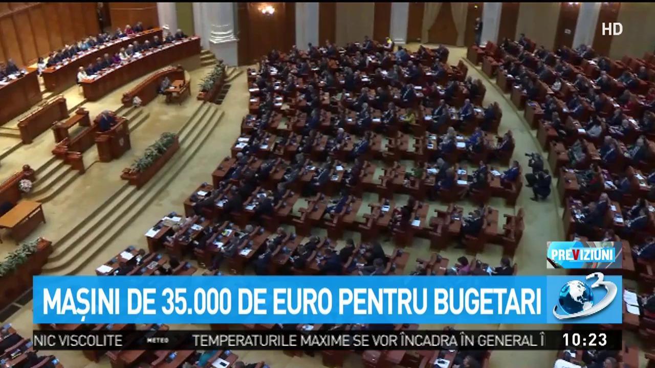 E oficial! Mașini de 35.000 de euro pentru bugetari. Vor primi bani de la stat!