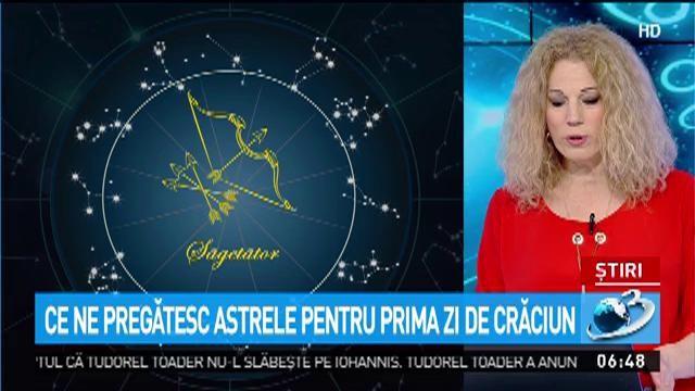 Horoscop 25 decembrie, cu Camelia Pătrășcanu. Veți cunoaște o persoană nouă care promite să vă dea lumea peste cap