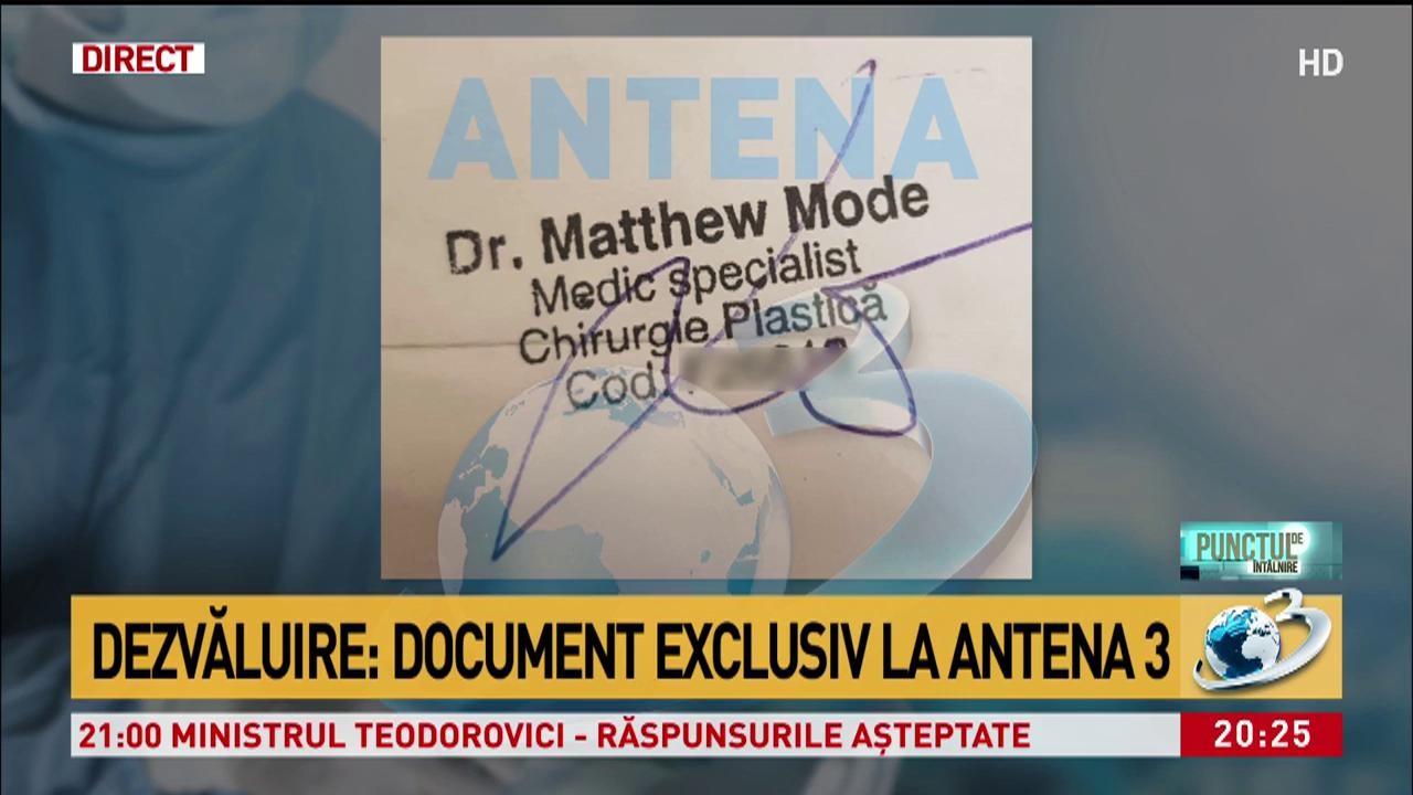 Document exploziv despre medicul fals. Matteo Politi a ascuns asta mai bine de doi ani: „L-am descoperit!”