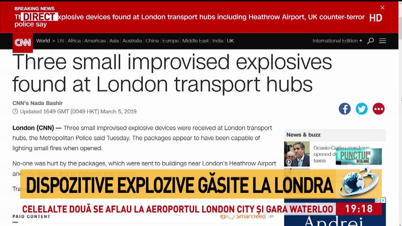 Alertă pe aeroport! Mai multe dispozitiv explozive au fost descoperite de forțele anti-tero!